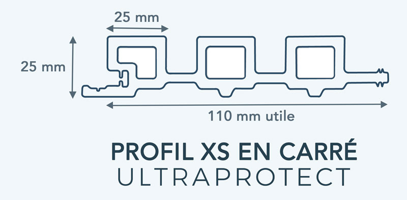 profil claire-voie neo XS